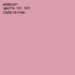 #DB9DA7 - Careys Pink Color Image
